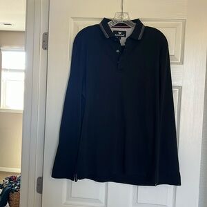 Like new Buttercloth black long sleeve polo